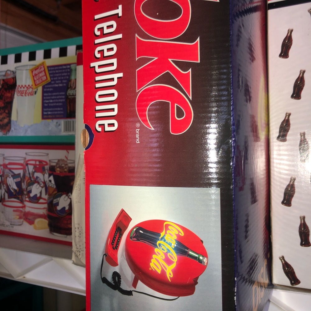 Coca Cola disc telephone - Picture 2 of 3